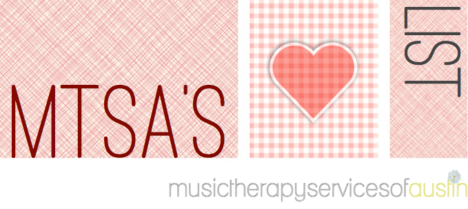 music therapy services of austin love list